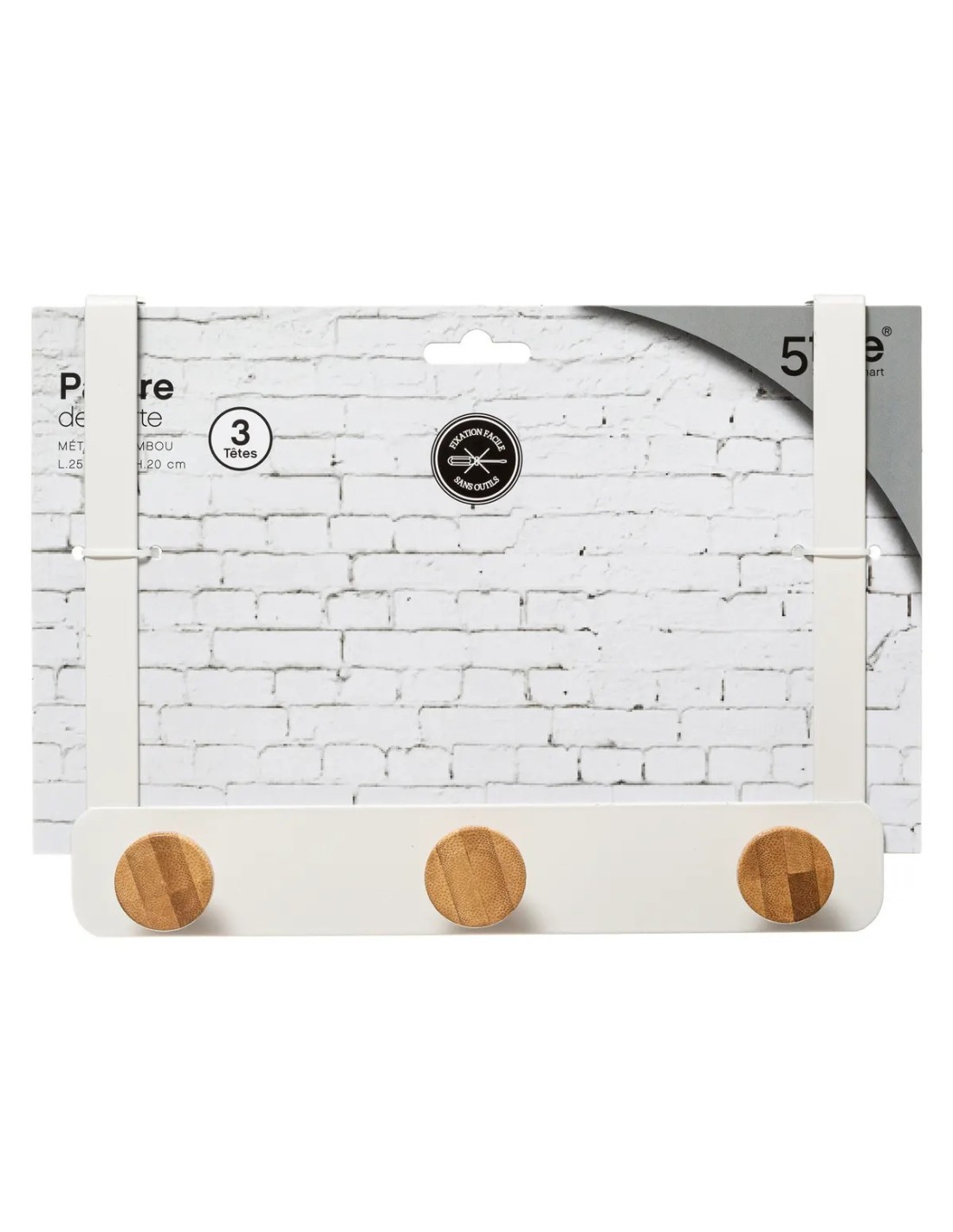 APPENDINO DIETROPORTA 3 POSTI IN BAMBOO su TreG Ingrosso