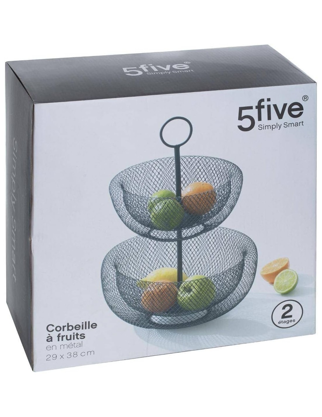 ALZATA PORTAFRUTTA 2PIANI 160711 su TreG Ingrosso