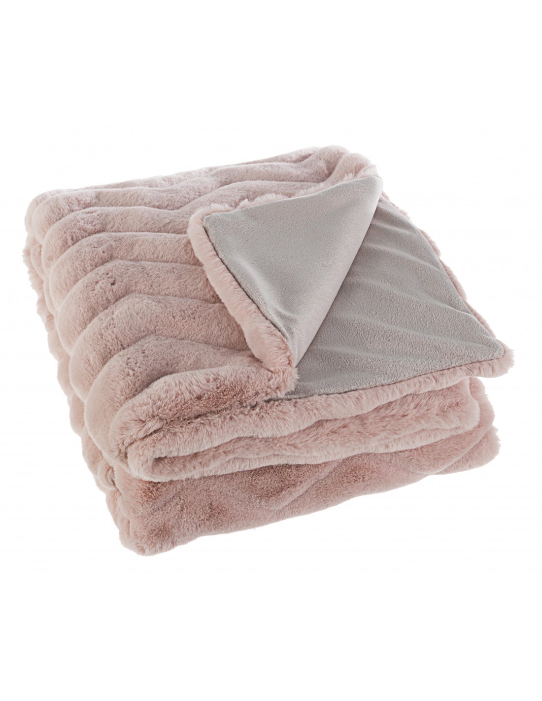 PLAID 0463250 CHANTEL ROSA 120X150