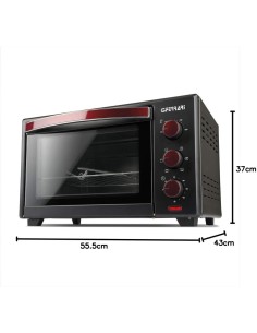 FORNO G10132 28LT VENTILATO PARETI ANTIADERENTI su TreG Ingrosso 2