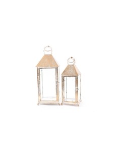 LANTERNA 05205 2 MISURA METALLO BIANCO/ORO su TreG Ingrosso