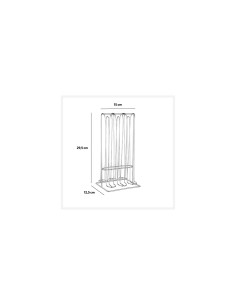 PORTACAPSULE 115193 48 POSTI FILO FERRO su TreG Ingrosso