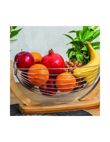 PORTAFRUTTA 100179 BAMBOO/FERRO su TreG Ingrosso