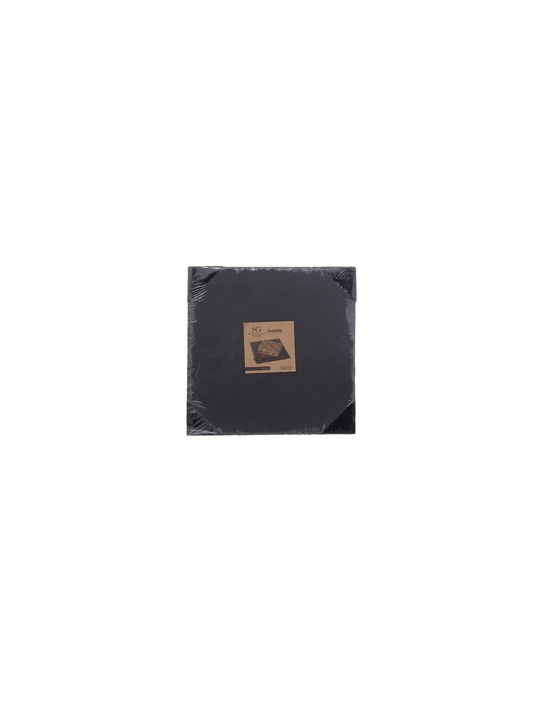 PIATTO DA PORTATA IN ARDESIA 30 X 30 CM 861739412 su TreG Ingrosso