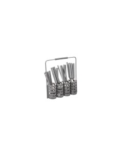 SERVIZIO 24 POSATE CON STAND TORTORA 150005 su TreG Ingrosso
