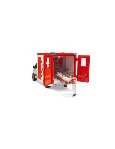 AMBULANZA MERCEDES SPRINTER CON AUTISTA 2536 BRUDER SPIELWAREN su T... 2