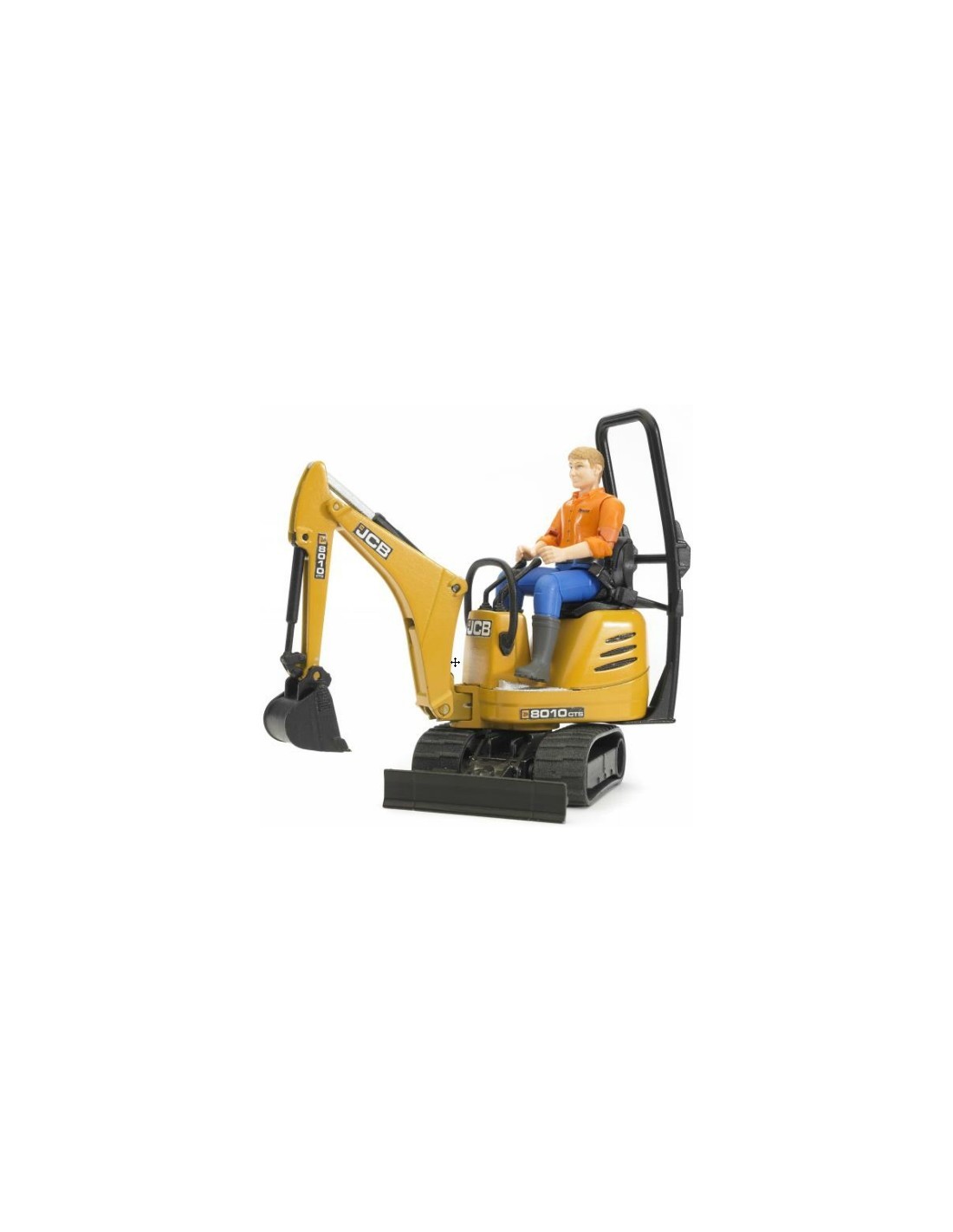 JCB MINI ESCAVATORE CON PERSONAGGIO 62002 BRUDER SPIELWAREN su TreG...