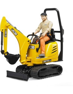 JCB MINI ESCAVATORE CON PERSONAGGIO 62002 BRUDER SPIELWAREN su TreG...