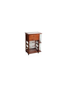 CARRELLO VESUVIO PORTAPANE E PORTABOTTIGLIE CILIEGIO su TreG Ingrosso 2