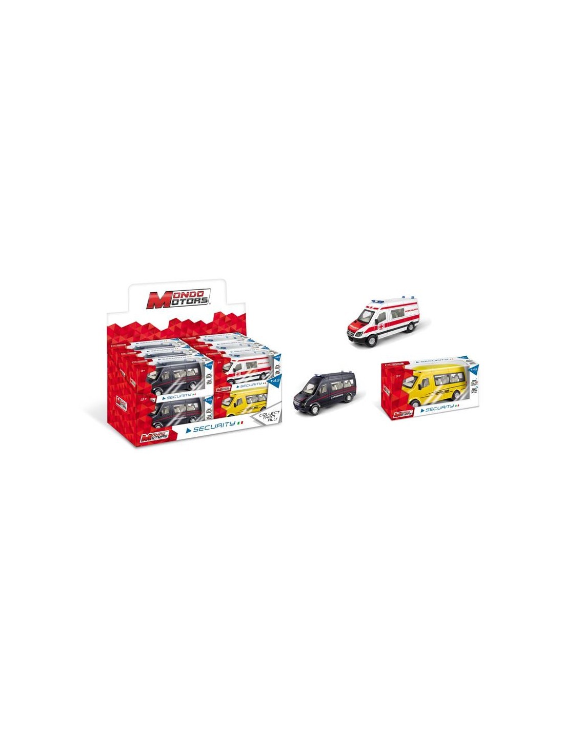 MINIBUS 54054 1:43 ASSORTITO su TreG Ingrosso