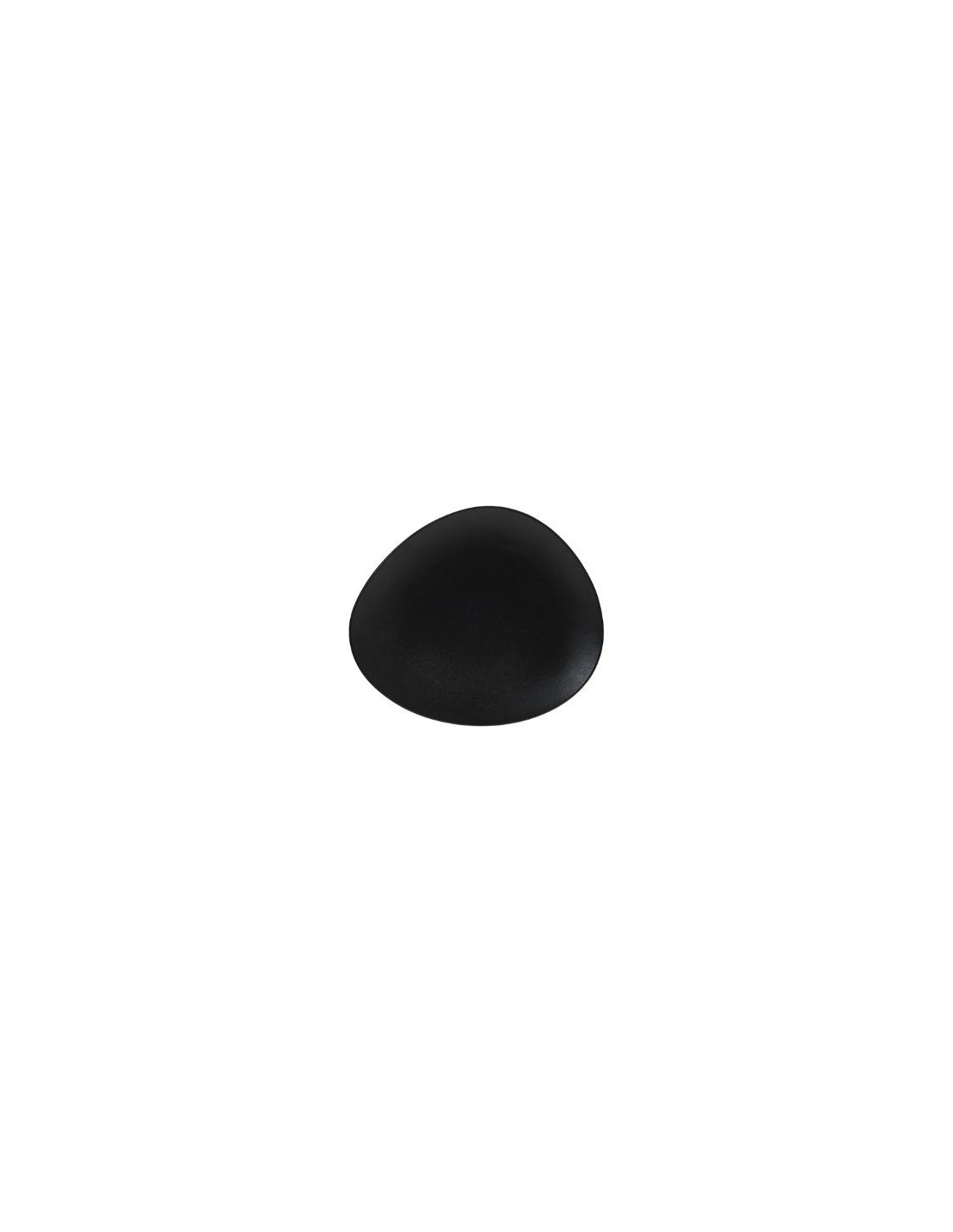 PIATTO 154476B TRIANGOLARE 23CM NERO su TreG Ingrosso