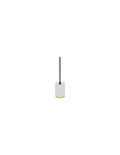 SCOPINO PER WC NATUREO LEGNO/BIANCO 38 CM su TreG Ingrosso