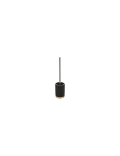 SCOPINO PER WC NATUREO LEGNO/NERO 38 CM su TreG Ingrosso