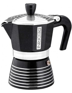 02CF128 CAFFETTIERA 3TZ INFINITY ANTRACITE su TreG Ingrosso