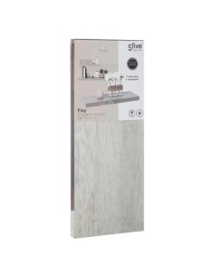 MENSOLA 138953D MDF 60CM GRIGIO su TreG Ingrosso