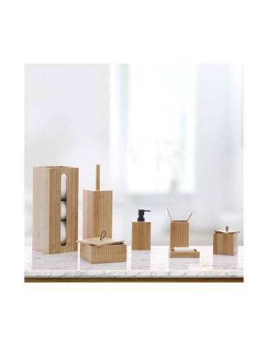 DISPENSER SAPONE IN BAMBOO su TreG Ingrosso