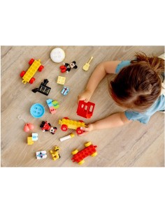 DUPLO TRENO DEL COMPLEANNO DI TOPOLINO E MINNIE 10941 su TreG Ingrosso