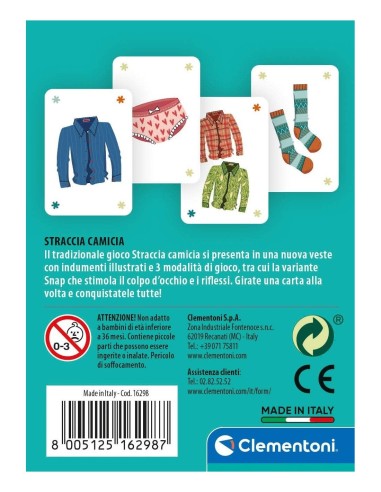 SAPIENTINO 16298 STRACCIA CAMICIA su TreG Ingrosso