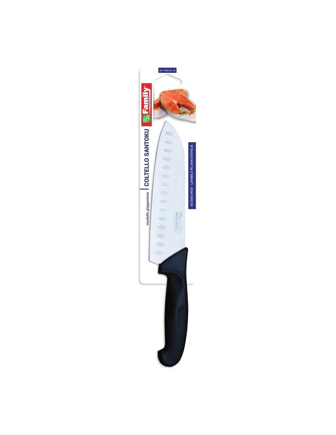 COLTELLO SANTOKU 1644 18CM PAOLUCCI su TreG Ingrosso