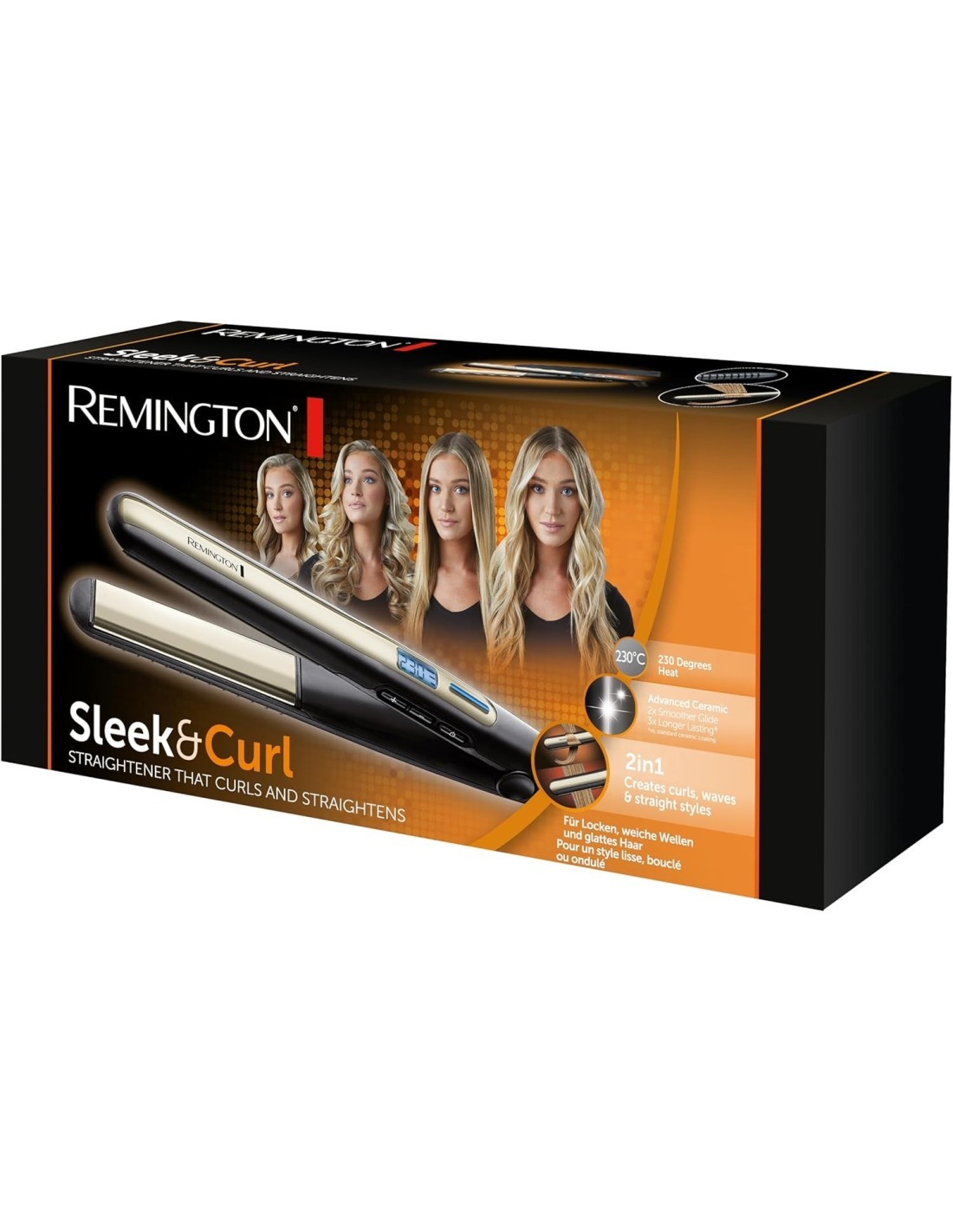 PIASTRA CAPELLI S6500 SLEEK&CURL su TreG Ingrosso