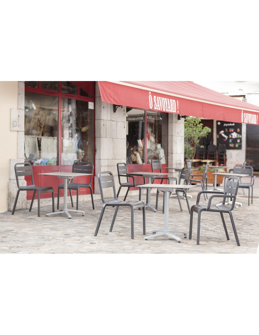 SEDIA CANNES ANTRACITE