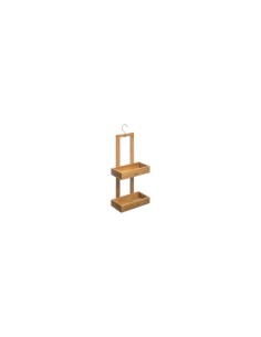 MENSOLA BAGNO 2 POSTI IN BAMBOO su TreG Ingrosso
