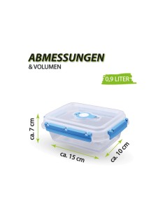 FRIGO BOX 2857 0,9L RETTANGOLARE su TreG Ingrosso 2
