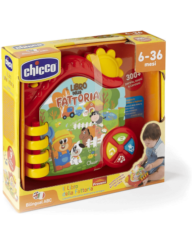 ABC IL LIBRO PARLANTE DELLA FATTORIA CHICCO su TreG Ingrosso