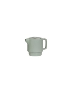 Servizio da tè singolo Nature in ceramica color menta