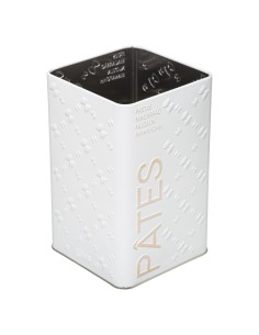 CONTENITORE PASTA 169297 RILIEVO BIANCO su TreG Ingrosso
