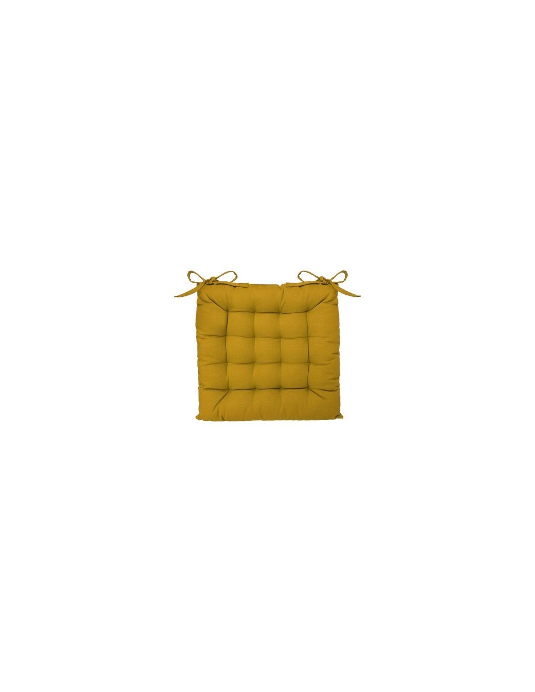 CUSCINO PER SEDIA 103851R GIALLO 38X38 su TreG Ingrosso