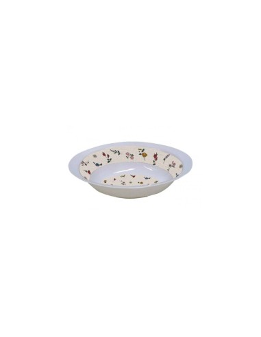 LAVAFRUTTA 1645-0630 25CM OVALE FIORELLINI su TreG Ingrosso