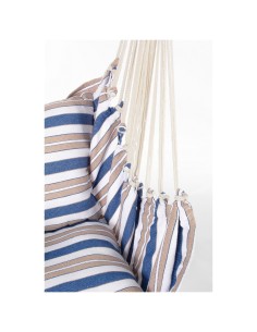 AMACA PENSILE LIVIA GRIGIO/BLU CON CUSCINO su TreG Ingrosso