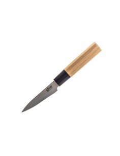 SET 5 COLTELLI 151357 ACCIAIO BASE BAMBOO su TreG Ingrosso