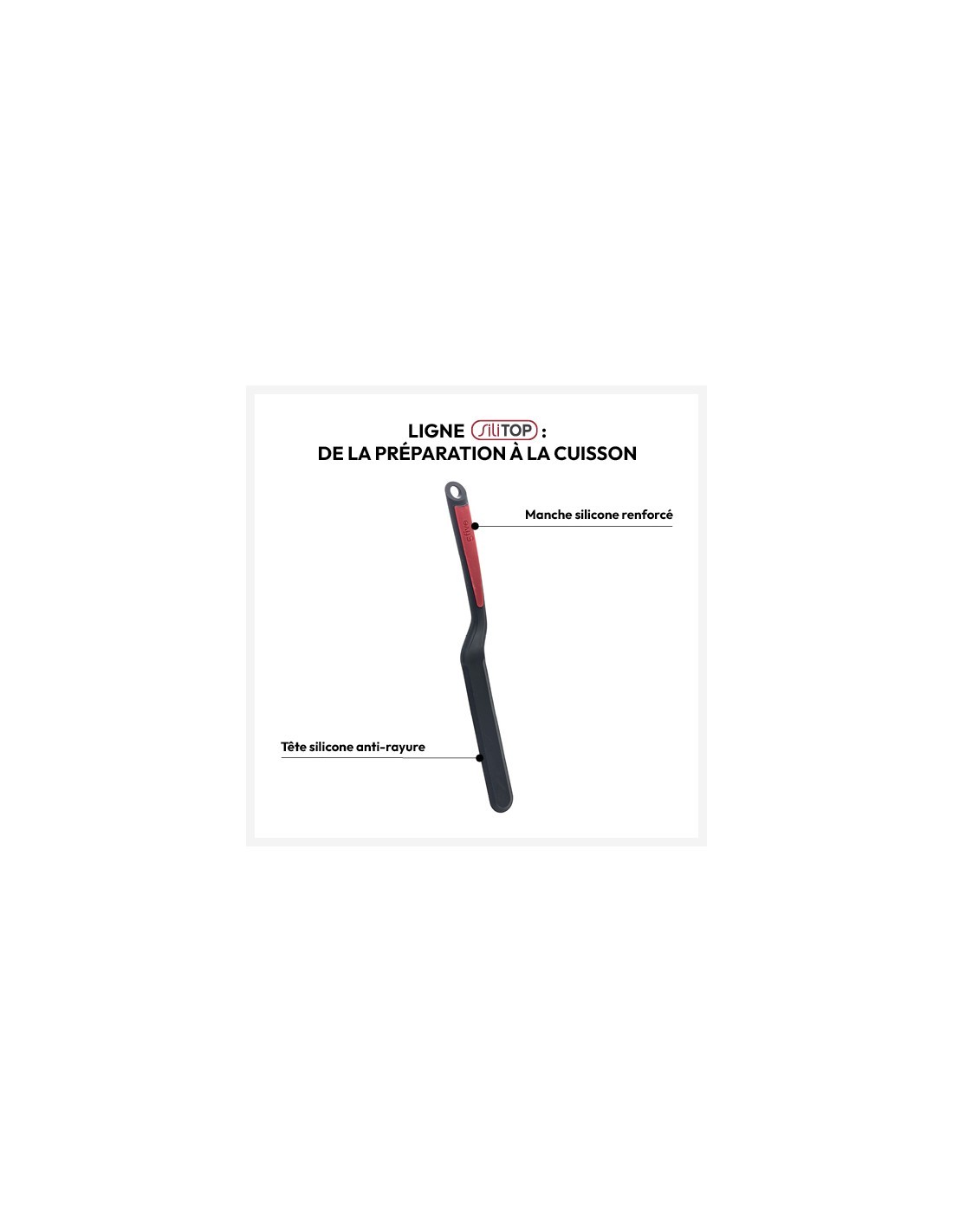 SPATOLA 151376 RICURVA SILICONE su TreG Ingrosso