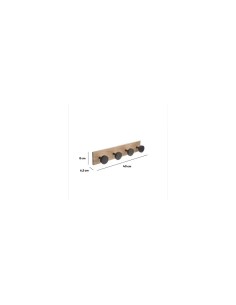 APPENDIABITI DA PARETE 151556A LEGNO su TreG Ingrosso 2