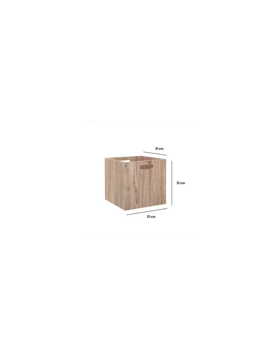 5FIVE BOX PORTAOGGETTI IN LEGNO 31 X 31 CM su TreG Ingrosso