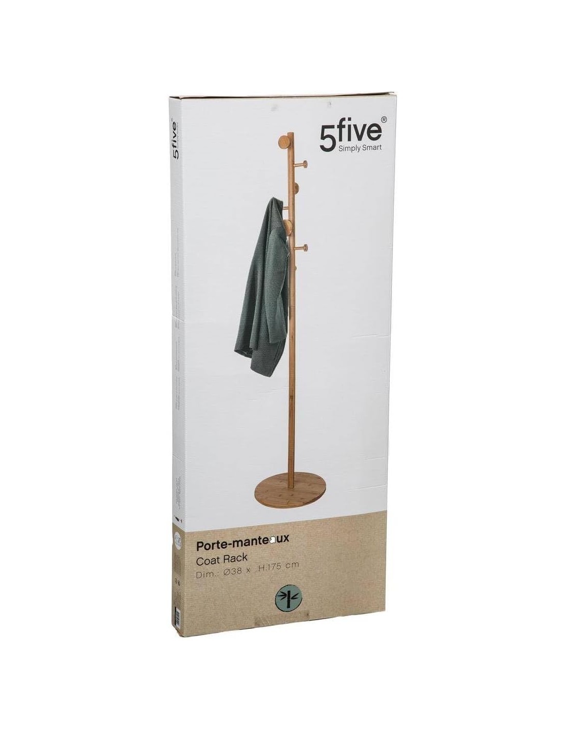 APPENDIABITI PER CORRIDOIO IN BAMBOO 175 CM su TreG Ingrosso