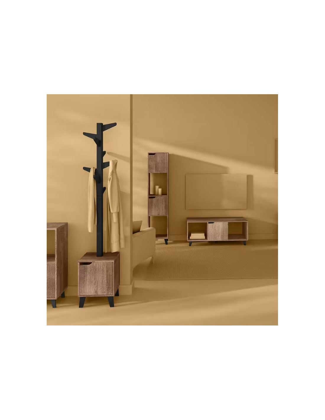 APPENDIABITI 173676 168CM BASE LEGNO su TreG Ingrosso