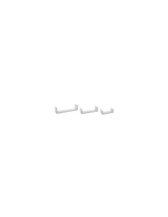 SET 3 MENSOLE PARETE 138955B BIANCHE su TreG Ingrosso