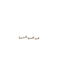 SET 3 MENSOLE PARETE 138955C EFFETTO LEGNO su TreG Ingrosso