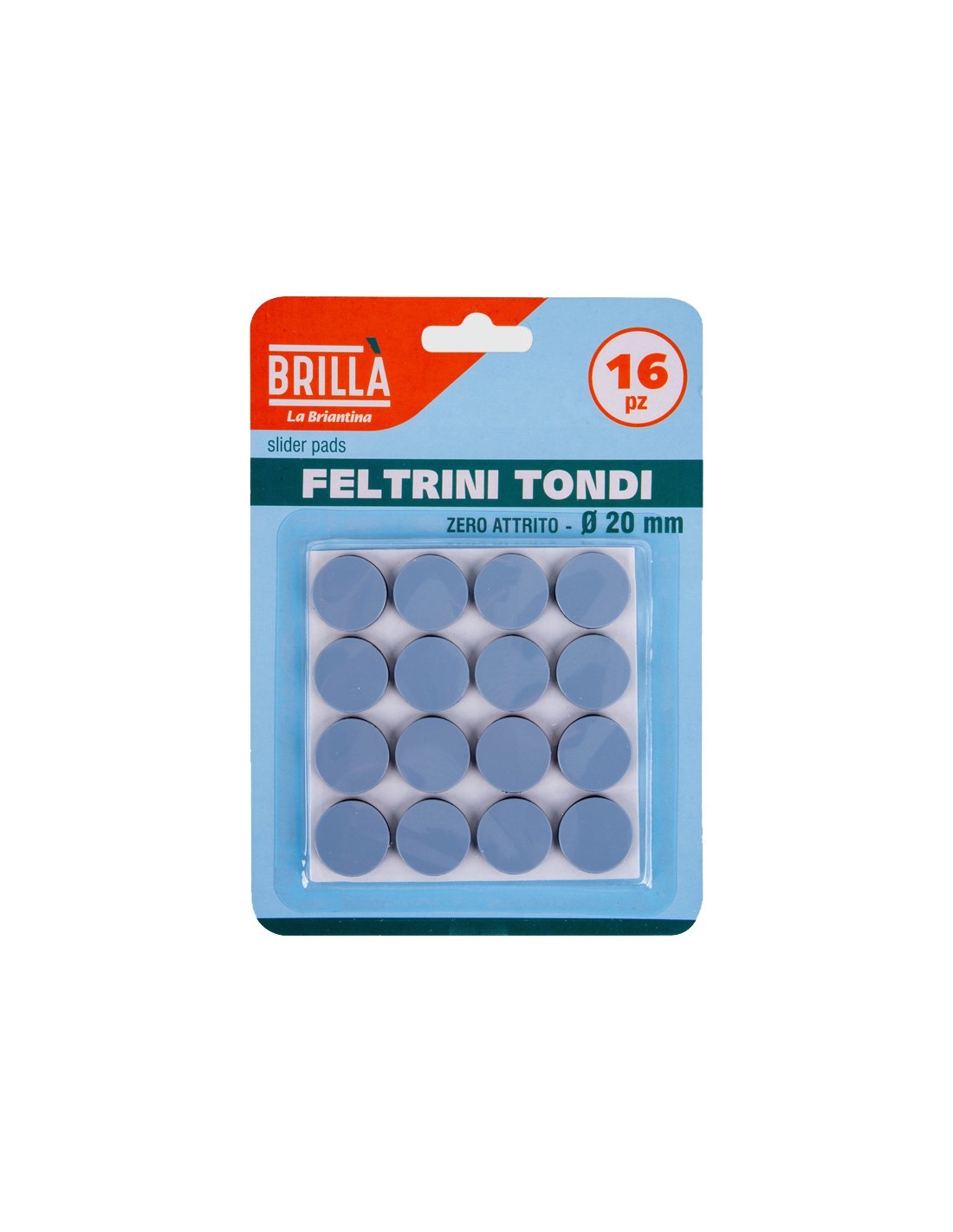 FELTRINI TONDI 06471 16PZ D20MM su TreG Ingrosso