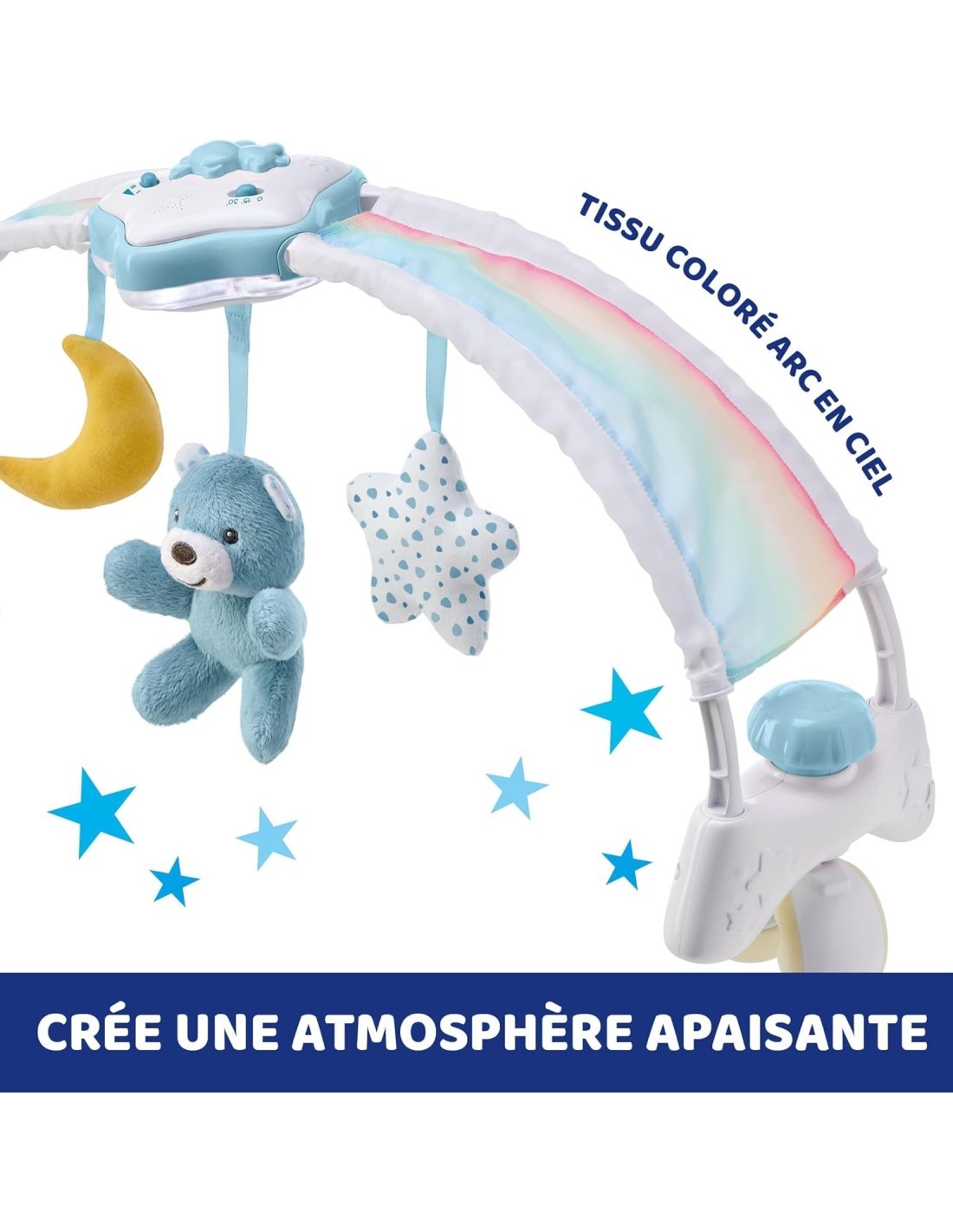 RAINBOW SKY ARCO LETTINO AZZURRO CHICCO su TreG Ingrosso