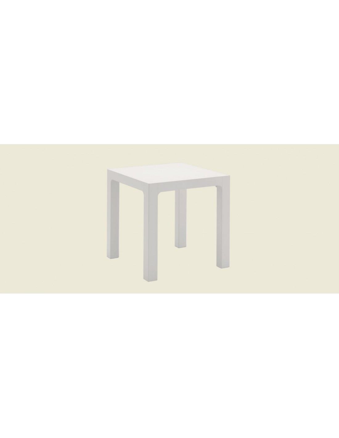 TAVOLO ARES 80X80 BIANCO su TreG Ingrosso