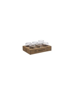 BICCHIERE CAFFE 154365 VETRO 8CL su TreG Ingrosso 2