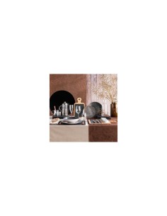 TOVAGLIETTA TENOR EFFETTO PELLE, NERO 45 X 30 CM su TreG Ingrosso 2