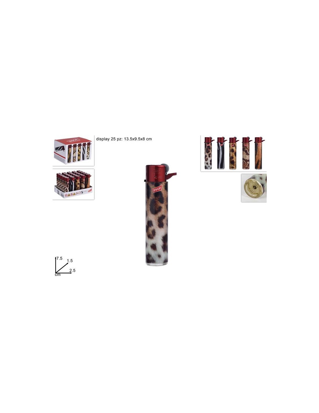 ACCENDINO 242381 MACULATO ASSORTITO su TreG Ingrosso