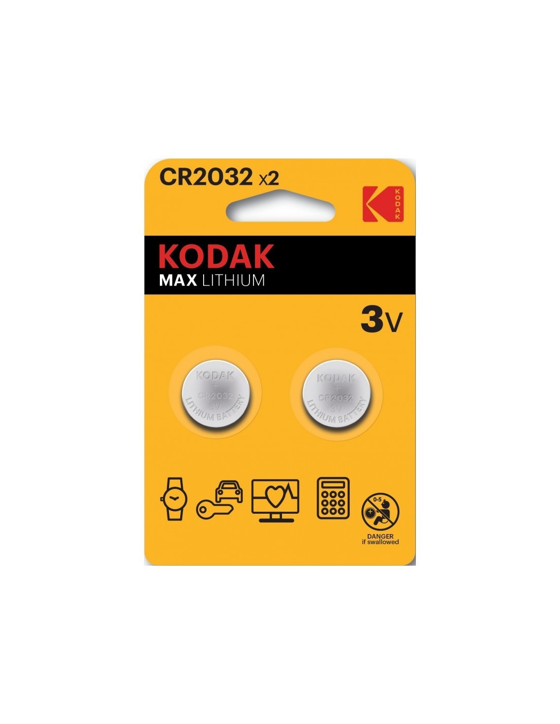 KODAK BLISTER 2 PILE 3V CR2032 su TreG Ingrosso
