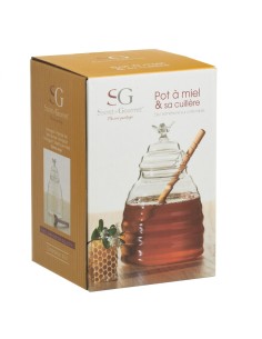 GIARA PORTAMIELE VETRO D10CM su TreG Ingrosso