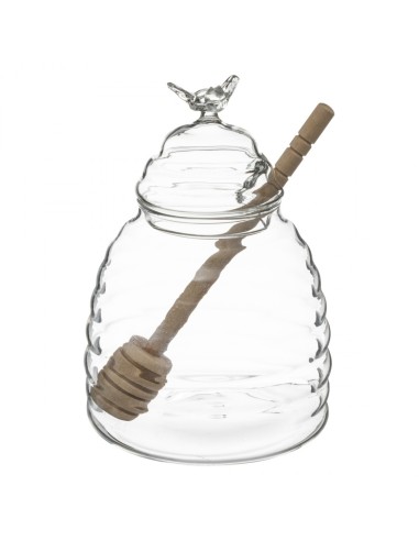 GIARA PORTAMIELE VETRO D10CM su TreG Ingrosso